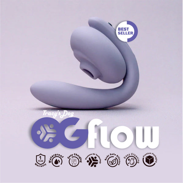 Tracy's Dog OG Flow 2-in-1 Clit Sucking Vibrator 